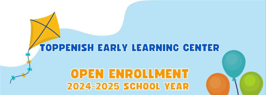  Open Enrollment Flyer with Kite and balloons
